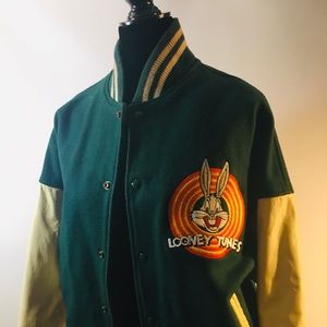 Vintage Warner Bros. Bugs Bunny Leather Jacket